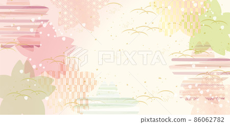  Cherry background background illustration 86062782