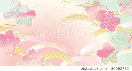  Cherry background background illustration 86062783