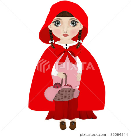 Little Red Riding Hood Illustration 86064344
