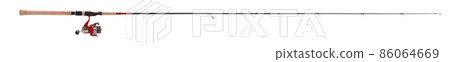 Ultra light fishing rod, reel, actual size 86064669