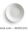 empty white bowl 86065291