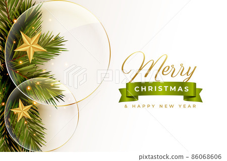 stylish merry christmas festival greeting design 86068606