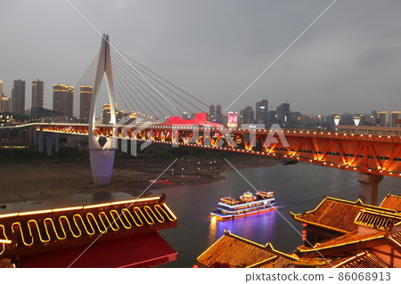 中國重慶夜景 86068913