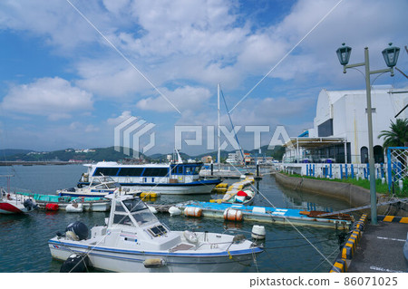 Scenery of Ushimado Port, Setouchi City, Okayama Prefecture Scenery of Ushimado Port, Setouchi City, Okayama Prefecture 86071025