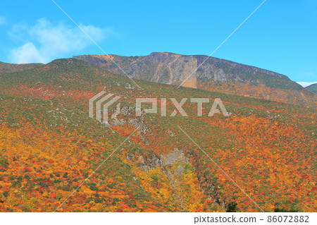 [Fukushima Prefecture] Mt. Adatara Mountain Range in Kinshu 86072882