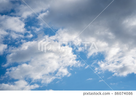 Blue sky sky background background material Blue sky sky background background material 86074086