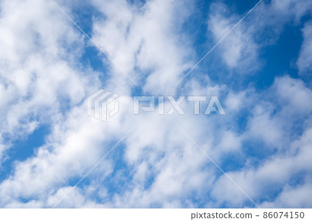 Blue sky sky background background material Blue sky sky background background material 86074150