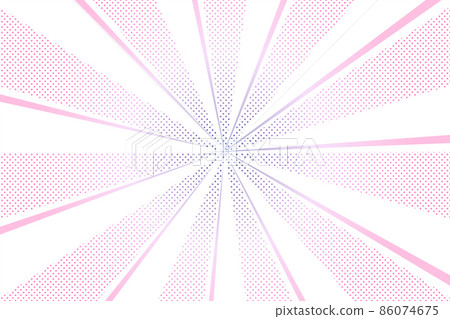Polka dot and radiation background Radial abstract background ray wit Polka dot and radiation background Radial abstract background ray wit 86074675