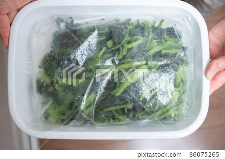 可以冷凍保存的菠菜 86075265