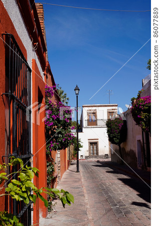 Cityscape of Queretaro, Mexico 86077889