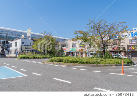 Scenery in front of the station Nishi-Urawa Station 86078418