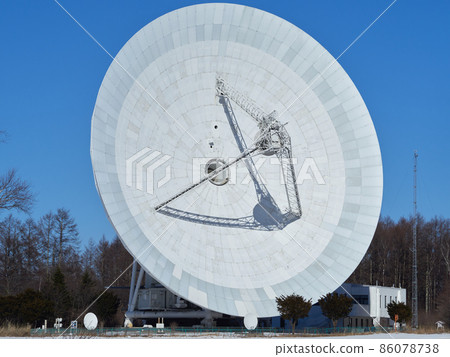 January (Winter) Nobeyama Radio Observatory 45m Radio Telescope From a position closer to the front, Minamimaki Village, Nagano Prefecture January (Winter) Nobeyama Radio Observatory 45m Radio Telescope From a position closer to the front, Minamimaki Village, Nagano Prefecture 86078738