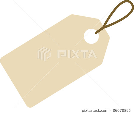 簡單可愛的標籤插畫 86078895