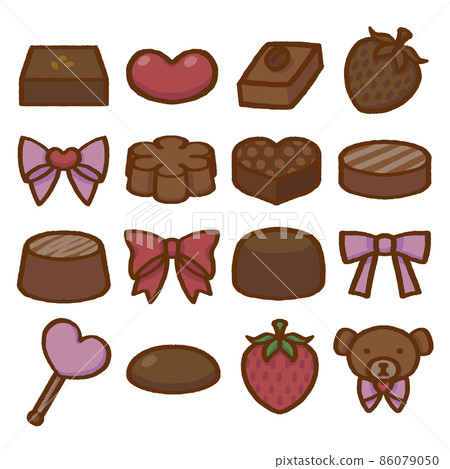Valentine chocolate set (dark) Valentine chocolate set (dark) 86079050