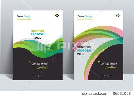 Business Proposal Cover Design Template is adept to the Multipurpose Project such as an annual report, brochure, flyer, poster, presentation, catalog, cover, booklet, website, magazine, portfolio, etc 86081098