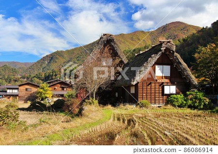 Shirakawago在秋天 Shirakawago在秋天 86086914
