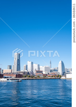 Minato Mirai 21 in Yokohama City, Kanagawa Prefecture Minato Mirai 21 in Yokohama City, Kanagawa Prefecture 86088611