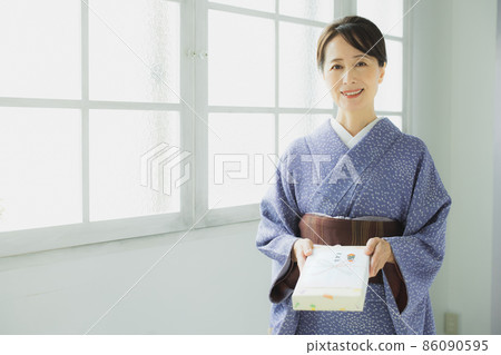 Kimono Houmongi Noshi 86090595