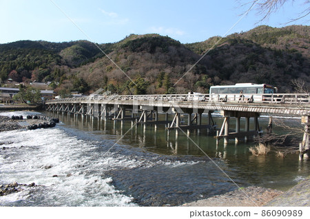 Kyoto Arashiyama Togetsu Bridge Kyoto Arashiyama Togetsu Bridge 86090989