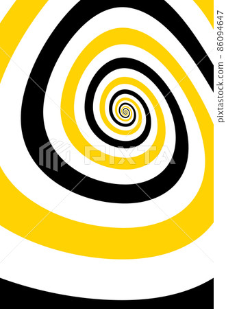 Artistic spiral shape. Vector drawing Artistic spiral shape. Vector drawing 86094647