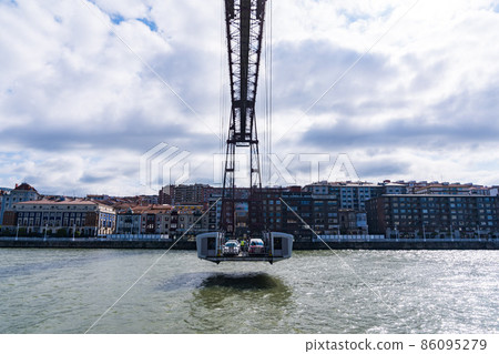 Vizcaya Bridge Bilbao Spain Vizcaya Bridge Bilbao Spain 86095279