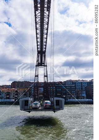 Vizcaya Bridge Bilbao Spain Vizcaya Bridge Bilbao Spain 86095282