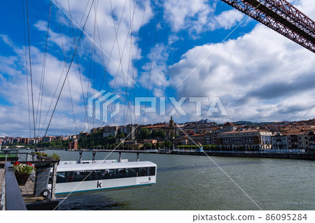 Vizcaya Bridge Bilbao Spain Vizcaya Bridge Bilbao Spain 86095284
