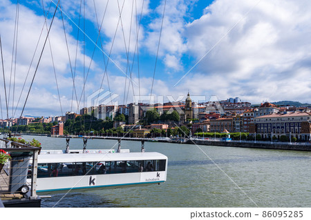 Vizcaya Bridge Bilbao Spain Vizcaya Bridge Bilbao Spain 86095285