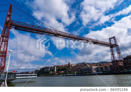 Vizcaya Bridge Bilbao Spain Vizcaya Bridge Bilbao Spain 86095286