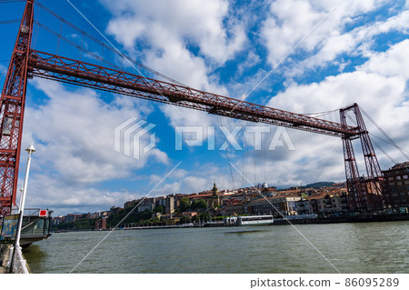 Vizcaya Bridge Bilbao Spain Vizcaya Bridge Bilbao Spain 86095289