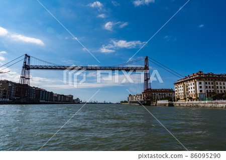 Vizcaya Bridge Bilbao Spain Vizcaya Bridge Bilbao Spain 86095290