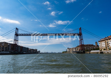 Vizcaya Bridge Bilbao Spain Vizcaya Bridge Bilbao Spain 86095292