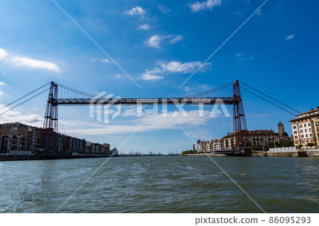 Vizcaya Bridge Bilbao Spain Vizcaya Bridge Bilbao Spain 86095293