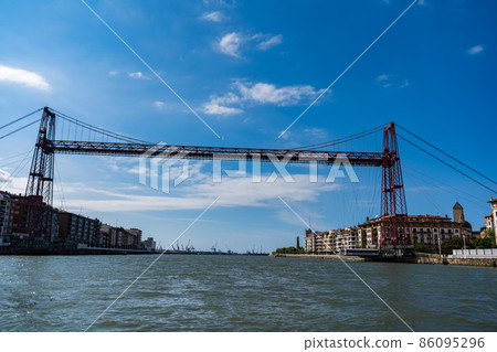 Vizcaya Bridge Bilbao Spain Vizcaya Bridge Bilbao Spain 86095296