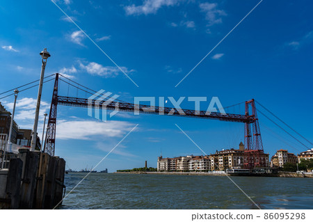 Vizcaya Bridge Bilbao Spain Vizcaya Bridge Bilbao Spain 86095298