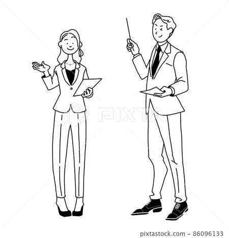 上班族呈現[全身] 86096133