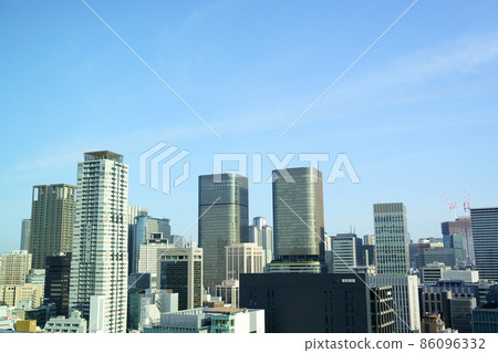 Skyscrapers near Nakanoshima (Osaka City) Skyscrapers near Nakanoshima (Osaka City) 86096332