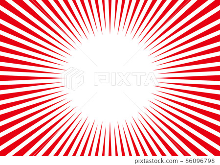 Concentrated line background red Concentrated line background red 86096798