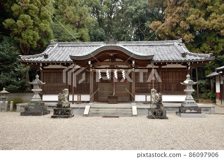 Hassho Goryo Shrine worship hall Hassho Goryo Shrine worship hall 86097906