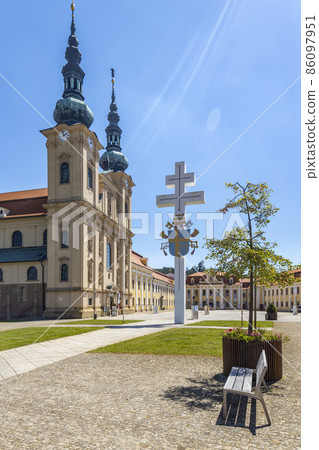 Basilica of Assumption of Mary and Saint Cyrillus and Methodius, Velehrad, Czech Republic Basilica of Assumption of Mary and Saint Cyrillus and Methodius, Velehrad, Czech Republic 86097951
