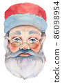 Santa Claus in Watercolor 86098954