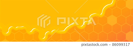 Honey banner, with copy space, 320x100 Honey banner, with copy space, 320x100 86099317