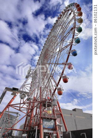 Landmark of Tokyo Waterfront City [Ferris wheel] 86102131