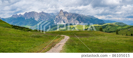 Pralongia Plateau in the Dolomites Pralongia Plateau in the Dolomites 86105015