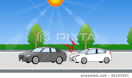 Cars suffering from road rage 86105681