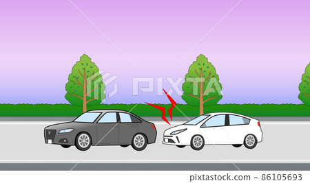 Cars suffering from road rage 86105693