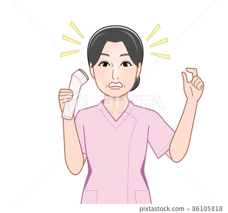 A person who talks about the advantages and disadvantages of facial equipment A person who talks about the advantages and disadvantages of facial equipment 86105818