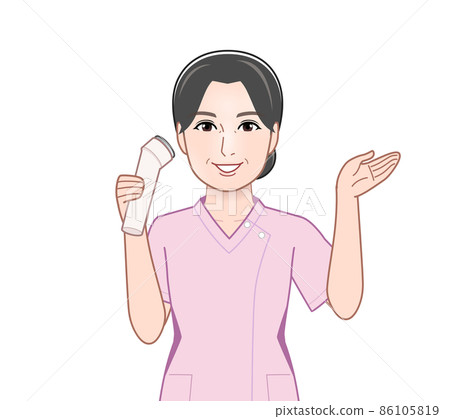 A person who talks about the advantages and disadvantages of facial equipment A person who talks about the advantages and disadvantages of facial equipment 86105819