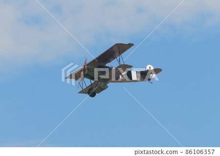 German Air Force Fokker D.VII Fighter Horizontal Flight 86106357