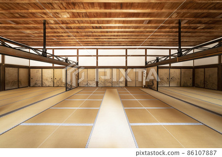 Ryoanji Temple (Kyoto) Fusuma painting of Hojo 86107887